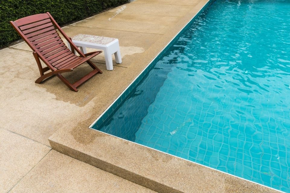 piscine rénovée